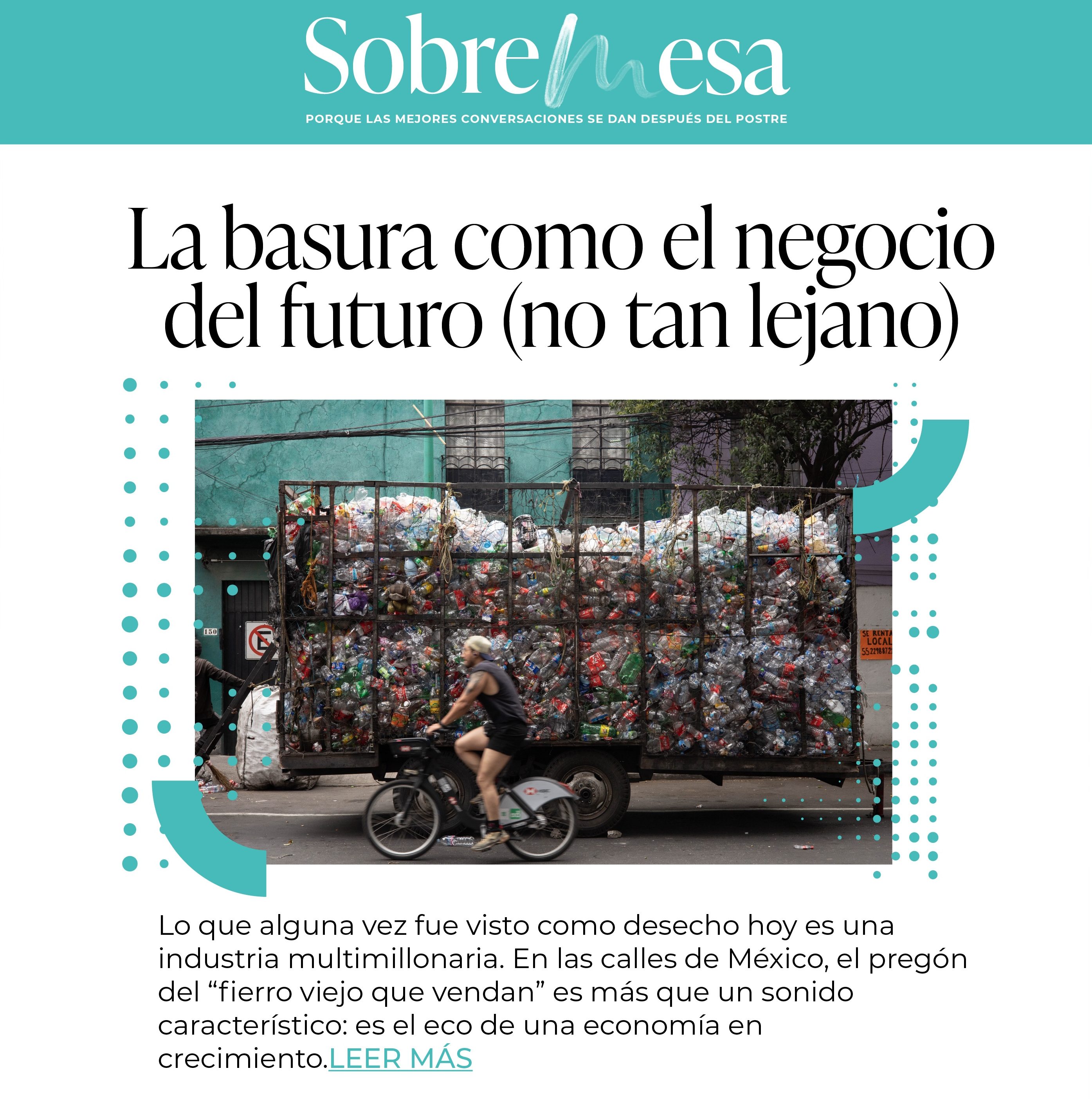 La basura como el negocio del futuro (no tan lejano)