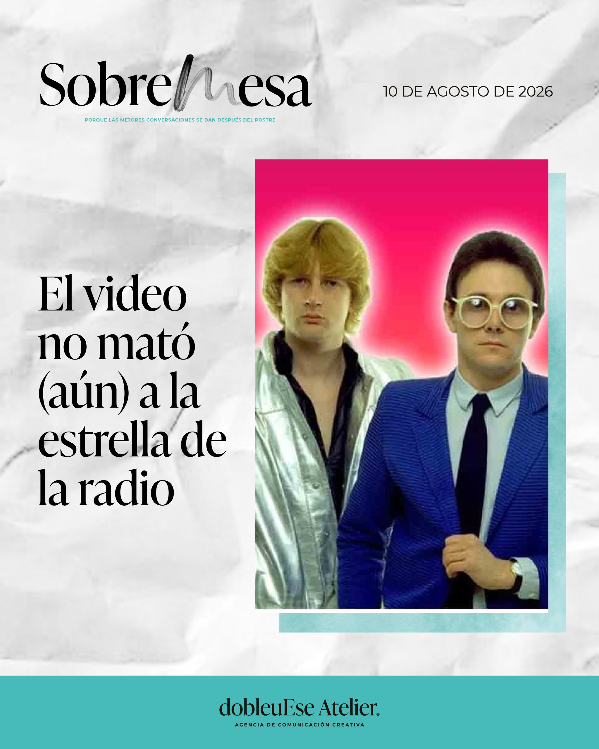 El video no mató (aún) a la estrella de la radio