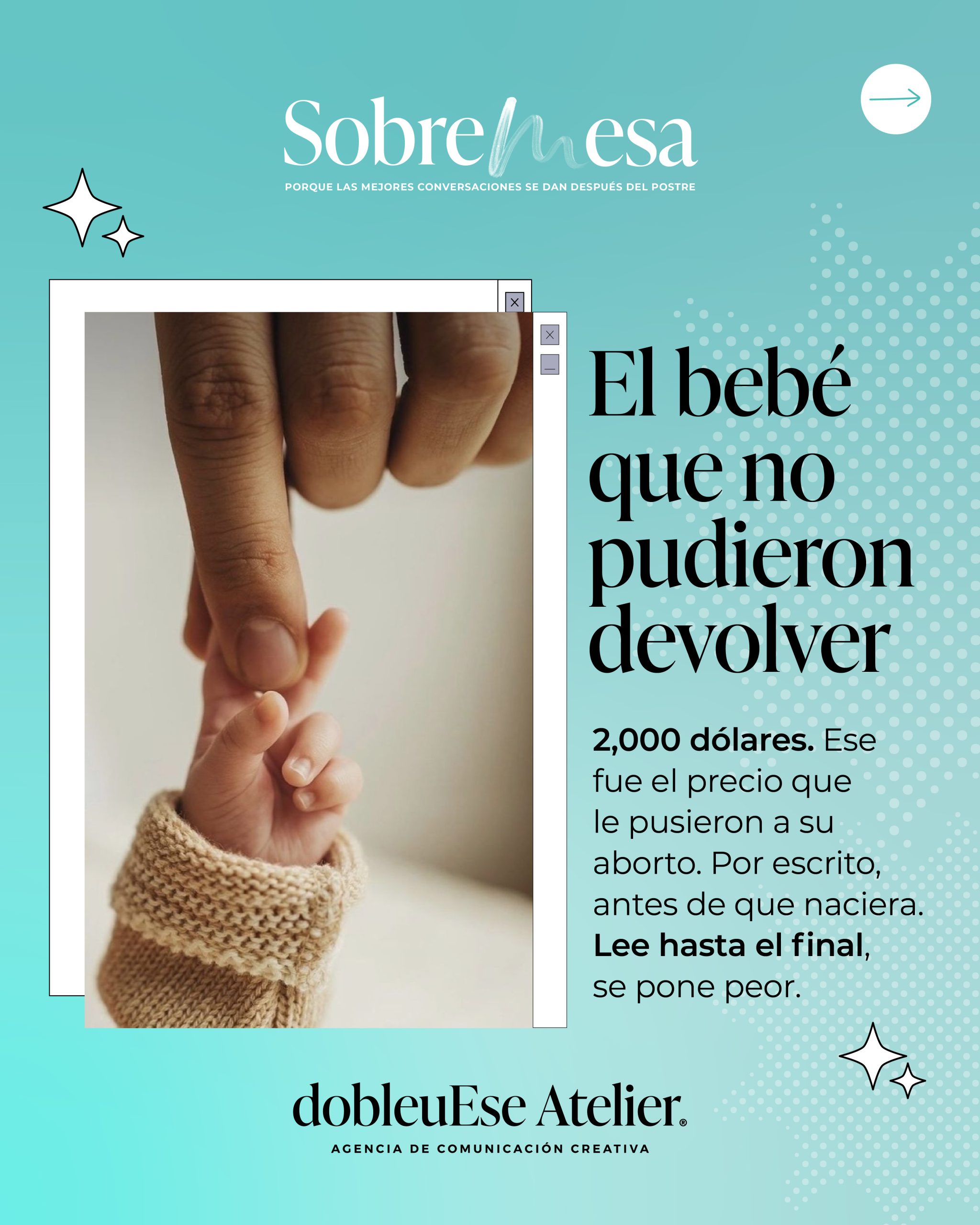 El bebé que no pudieron devolver