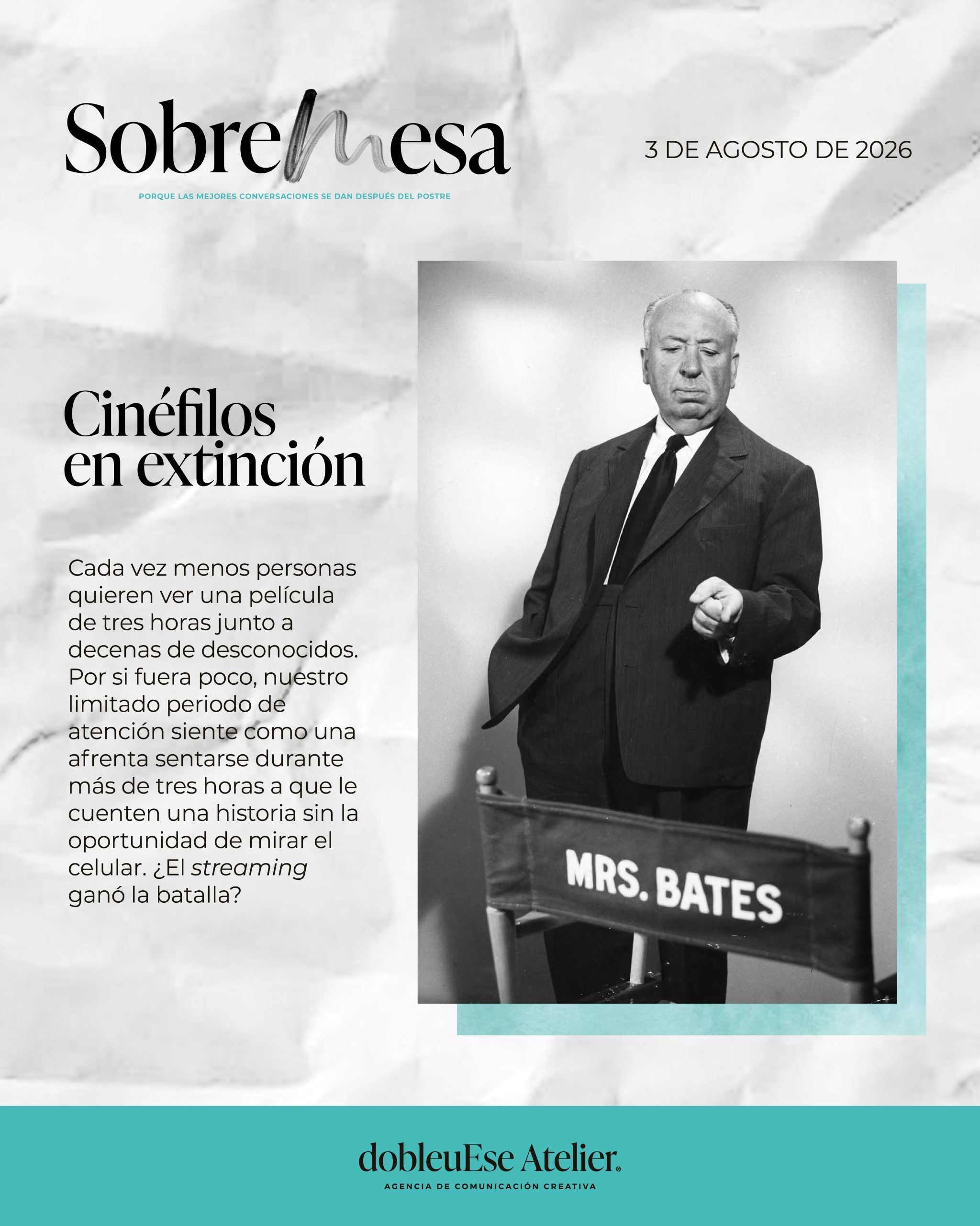 Cinéfilos en extinción