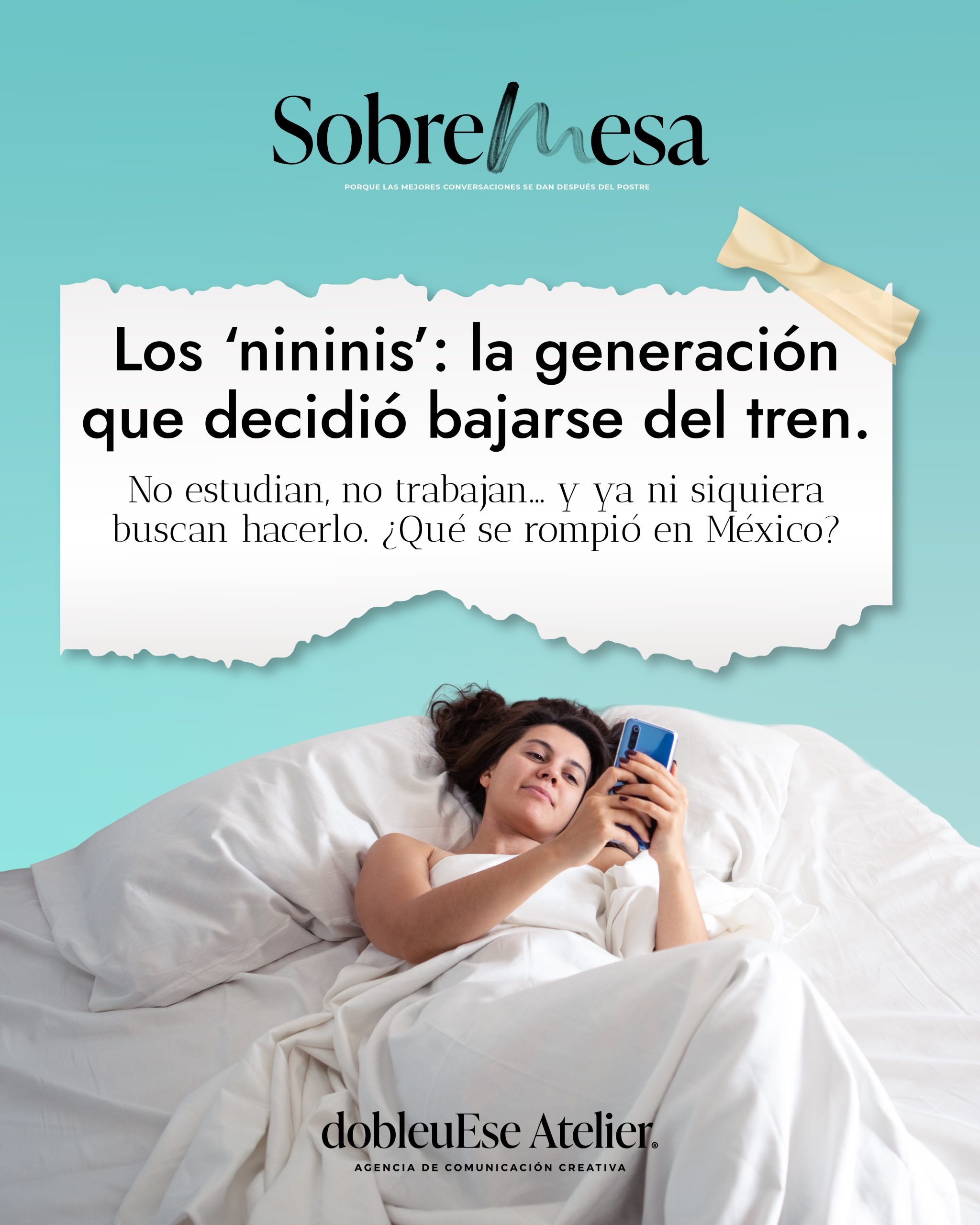 Los ‘nininis’: ni estudian, ni trabajan… ni quieren hacerlo